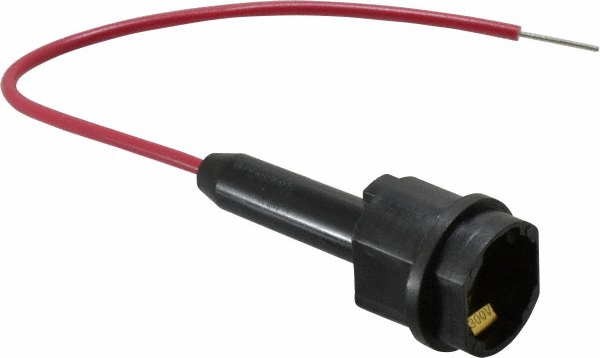 Cooper Bussmann 300 VAC, 3.2 Amp, Panel Mount Fuse Holder - HLQ-3-2/10
