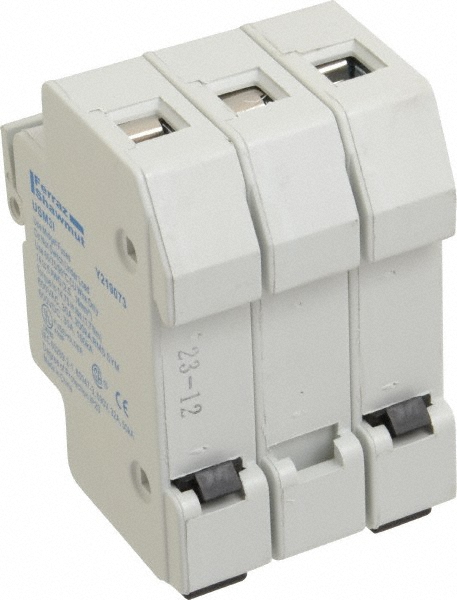 Ferraz Shawmut 4 Pole, 1000 VDC and 800 VAC, 30 Amp, DIN Rail Mount Fuse Holder - USM4I