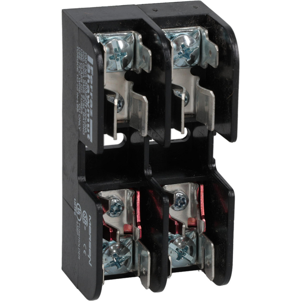 Ferraz Shawmut 3 Pole, 14 to 6 AWG, 600 VAC/VDC, 30 Amp, DIN Rail Mount, Screw Mount Fuse Block - 30353