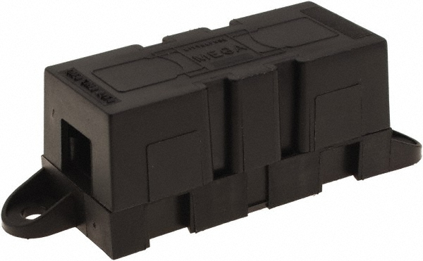 Ferraz Shawmut 3 Pole, 14 to 6 AWG, 600 VAC/VDC, 30 Amp, DIN Rail Mount, Screw Mount Fuse Block - 30353