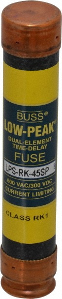 Cooper Bussmann General Purpose Fuse: Time Delay, RK1, 50.00 A - LPS-RK-50SP