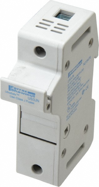 Ferraz Shawmut 1 Pole, 600 VAC/VDC, 30 Amp, DIN Rail Mount Fuse Holder - US3JN