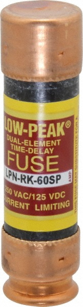 Cooper Bussmann General Purpose Fuse: Time Delay, RK1, 35.00 A - LPN-RK-35SP