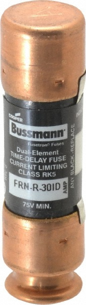 Cooper Bussmann General Purpose Fuse: Time Delay, RK5, 1.80 A - FRN-R-1-8/10
