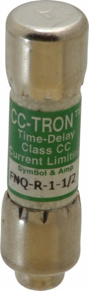 Cooper Bussmann Pin Indicator Fuse: Time Delay, 250 V, 1.50 A - FNA-1-1/2