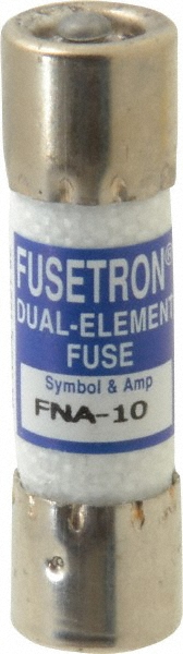 Cooper Bussmann Pin Indicator Fuse: Time Delay, 250 V, 1.50 A - FNA-1-1/2