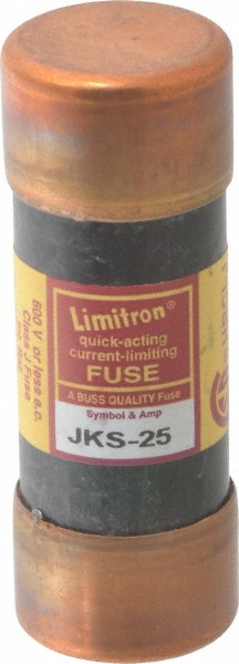 Cooper Bussmann General Purpose Fuse: Fast-Acting, J, 600 V, 25.00 A - JKS-25