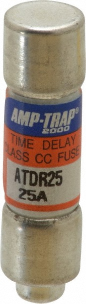Ferraz Shawmut General Purpose Fuse: Fast-Acting, 250 V, 25.00 A - OTM25