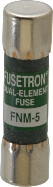 Cooper Bussmann General Purpose Fuse: Fast-Acting, 600 V, 0.60 A - KTK-6/10