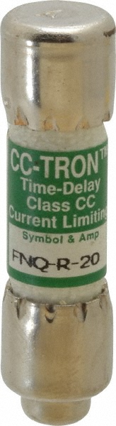 Cooper Bussmann General Purpose Fuse: Time Delay, CC, 0.40 A - FNQ-R-4/10