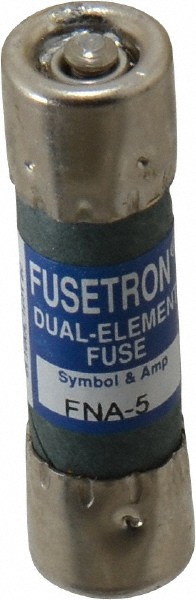 Cooper Bussmann Pin Indicator Fuse: Time Delay, 250 V, 1.25 A - FNA-1-1/4