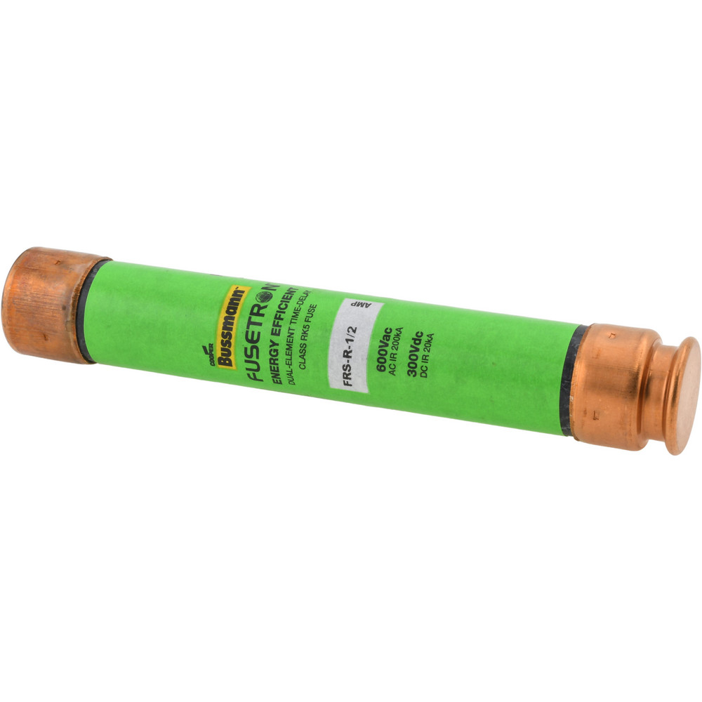Cooper Bussmann General Purpose Fuse: Time Delay, RK5, 0.50 A - FRS-R-1/2