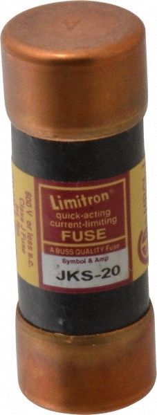 Cooper Bussmann General Purpose Fuse: Fast-Acting, J, 600 V, 20.00 A - JKS-20