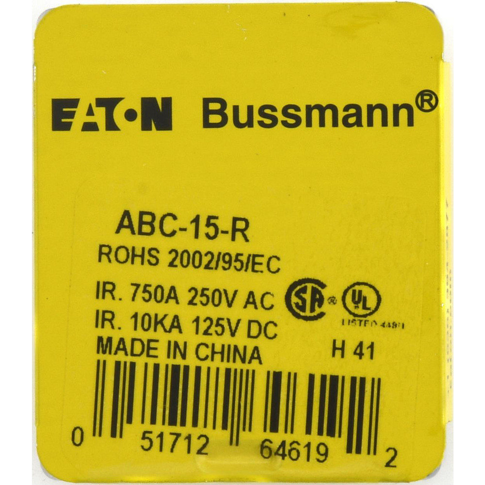 Ferraz Shawmut Mini Fuse: Fast-Acting, 125 V, 6.00 A - GGM6-MSC