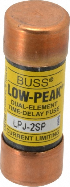 Cooper Bussmann General Purpose Fuse: Time Delay, J, 1.60 A - LPJ-1-6/10SP