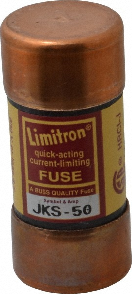 Cooper Bussmann General Purpose Fuse: Fast-Acting, J, 600 V, 50.00 A - JKS-50