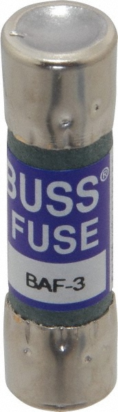 Cooper Bussmann Pin Indicator Fuse: Time Delay, 250 V, 3.00 A - FNA-3