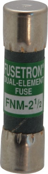 Cooper Bussmann Pin Indicator Fuse: Time Delay, 250 V, 3.00 A - FNA-3