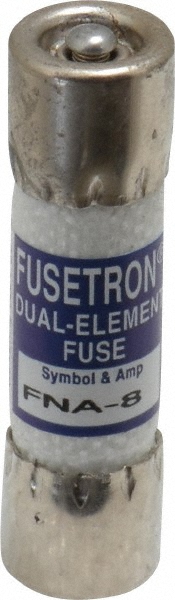 Cooper Bussmann Pin Indicator Fuse: Time Delay, 250 V, 3.00 A - FNA-3