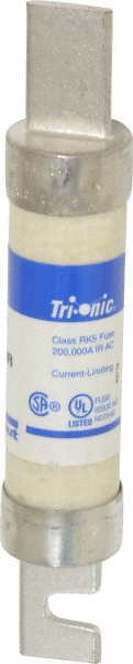 Cooper Bussmann General Purpose Fuse: Time Delay, RK5, 250 V, 80.00 A - FRN-R-80