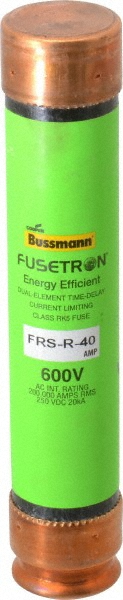 Cooper Bussmann General Purpose Fuse: Time Delay, RK5, 250 V, 80.00 A - FRN-R-80
