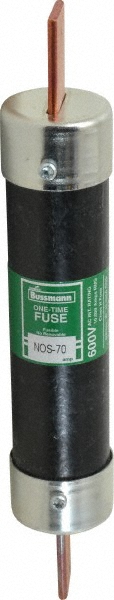 Cooper Bussmann General Purpose Fuse: Fast-Acting, H, 600 V, 70.00 A - NOS-70