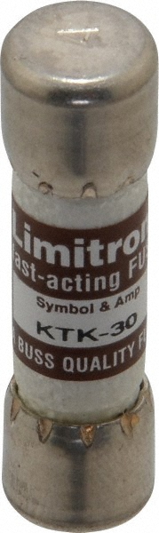 Cooper Bussmann General Purpose Fuse: Fast-Acting, 600 V, 6.00 A - KTK-6