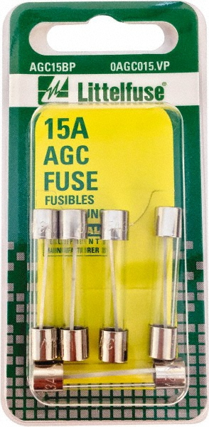 Ferraz Shawmut Mini Fuse: Fast-Acting, 32 V, 15.00 A - GGX15-MSC