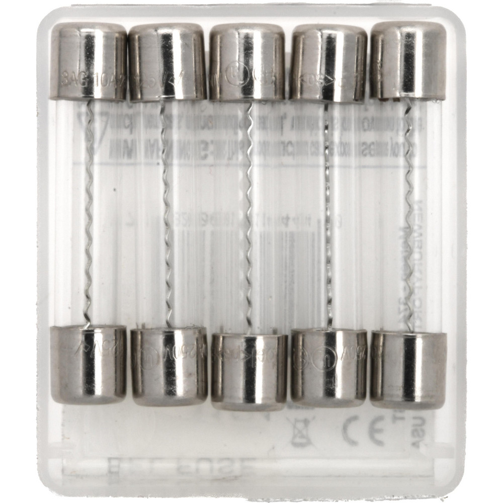 Ferraz Shawmut Mini Fuse: Fast-Acting, 250 V, 0.50 A - GGC1/2-MSC