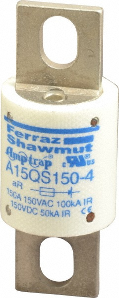 Ferraz Shawmut Fuse: Fast-Acting, A15QS, 130.00 A - A15QS130-4