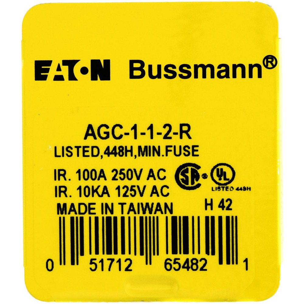 Ferraz Shawmut Mini Fuse: Time Delay, 250 V, 1.50 A - GSC1-1/2-MSC