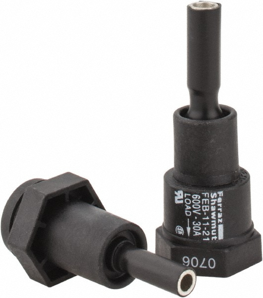 Ferraz Shawmut 1 Pole, 600 VAC/VDC, 30 Amp, Inline Fuse Holder - FEB-81-91