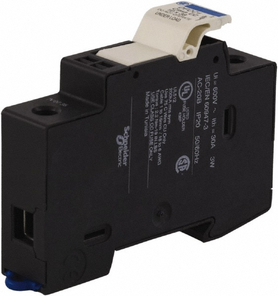 Ferraz Shawmut 1 Pole, 600 VAC/VDC, 30 Amp, Inline Fuse Holder - FEB-81-91