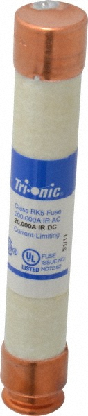 Ferraz Shawmut General Purpose Fuse: Time Delay, RK5, 2.50 A - TRS2-1/2R
