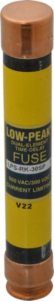 Cooper Bussmann General Purpose Fuse: Time Delay, RK5, 30.00 A - FRS-R-30ID