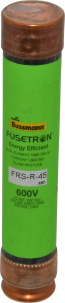 Cooper Bussmann General Purpose Fuse: Fast-Acting, K5, 600 V, 35.00 A - NOS-35