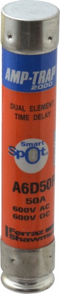 Ferraz Shawmut Renewable Fuse: Fast-Acting, H, 600 V, 40.00 A - RFS40