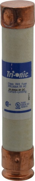 Ferraz Shawmut Renewable Fuse: Fast-Acting, H, 600 V, 40.00 A - RFS40