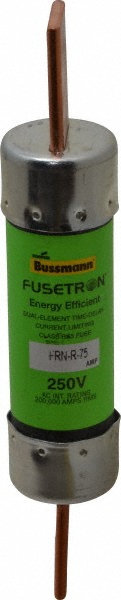 Cooper Bussmann General Purpose Fuse: Time Delay, RK1, 100.00 A - LPN-RK-100SPI