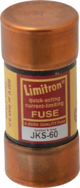 Cooper Bussmann General Purpose Fuse: Fast-Acting, J, 600 V, 60.00 A - JKS-60