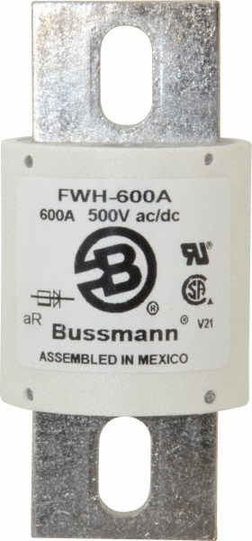 Cooper Bussmann General Purpose Fuse: Fast-Acting, T, 600.00 A - JJN-600