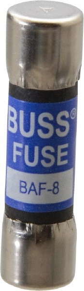 Cooper Bussmann General Purpose Fuse: Fast-Acting, 250 V, 8.00 A - BBS-8
