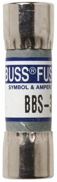 Cooper Bussmann General Purpose Fuse: Fast-Acting, 250 V, 8.00 A - BBS-8
