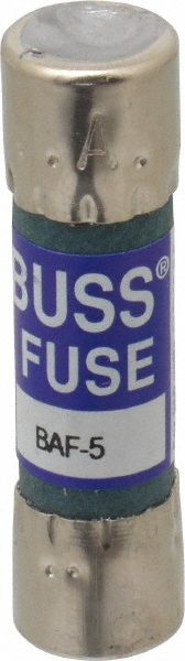 Cooper Bussmann General Purpose Fuse: Fast-Acting, 250 V, 8.00 A - BBS-8