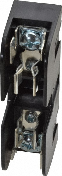 Ferraz Shawmut 1 Pole, 10 to 14 AWG, 600 VAC/VDC, 30 Amp, DIN Rail Mount, Screw Mount Fuse Block - 30321