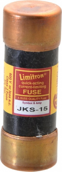 Cooper Bussmann General Purpose Fuse: Fast-Acting, J, 600 V, 15.00 A - JKS-15