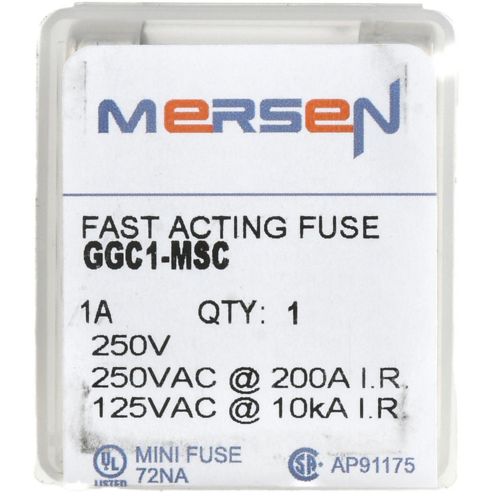 Ferraz Shawmut Mini Fuse: Time Delay, 250 V, 3.20 A - GSA3-2/10-MSC