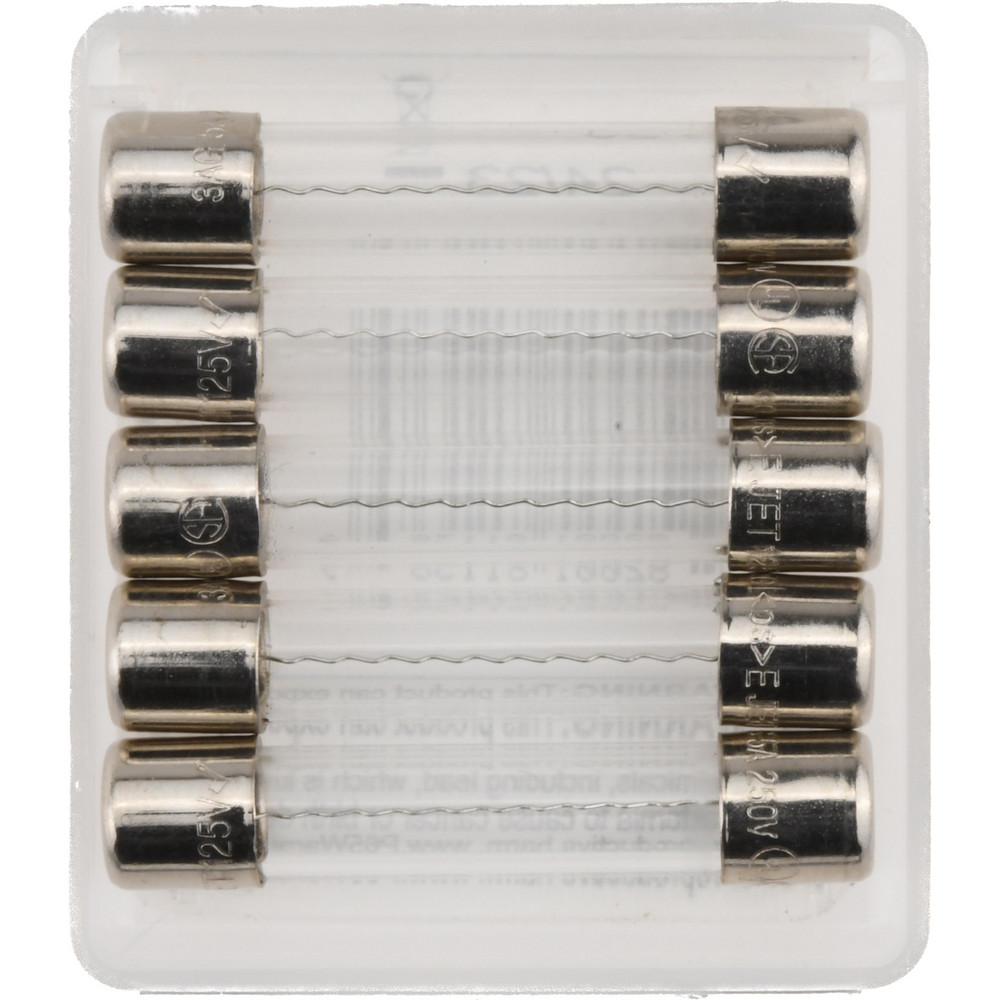 Ferraz Shawmut Mini Fuse: Fast-Acting, 250 V, 0.19 A - GGC3/16-MSC