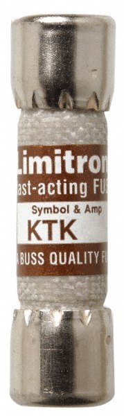 Cooper Bussmann General Purpose Fuse: Fast-Acting, 600 V, 1.25 A - KTK-1-1/4