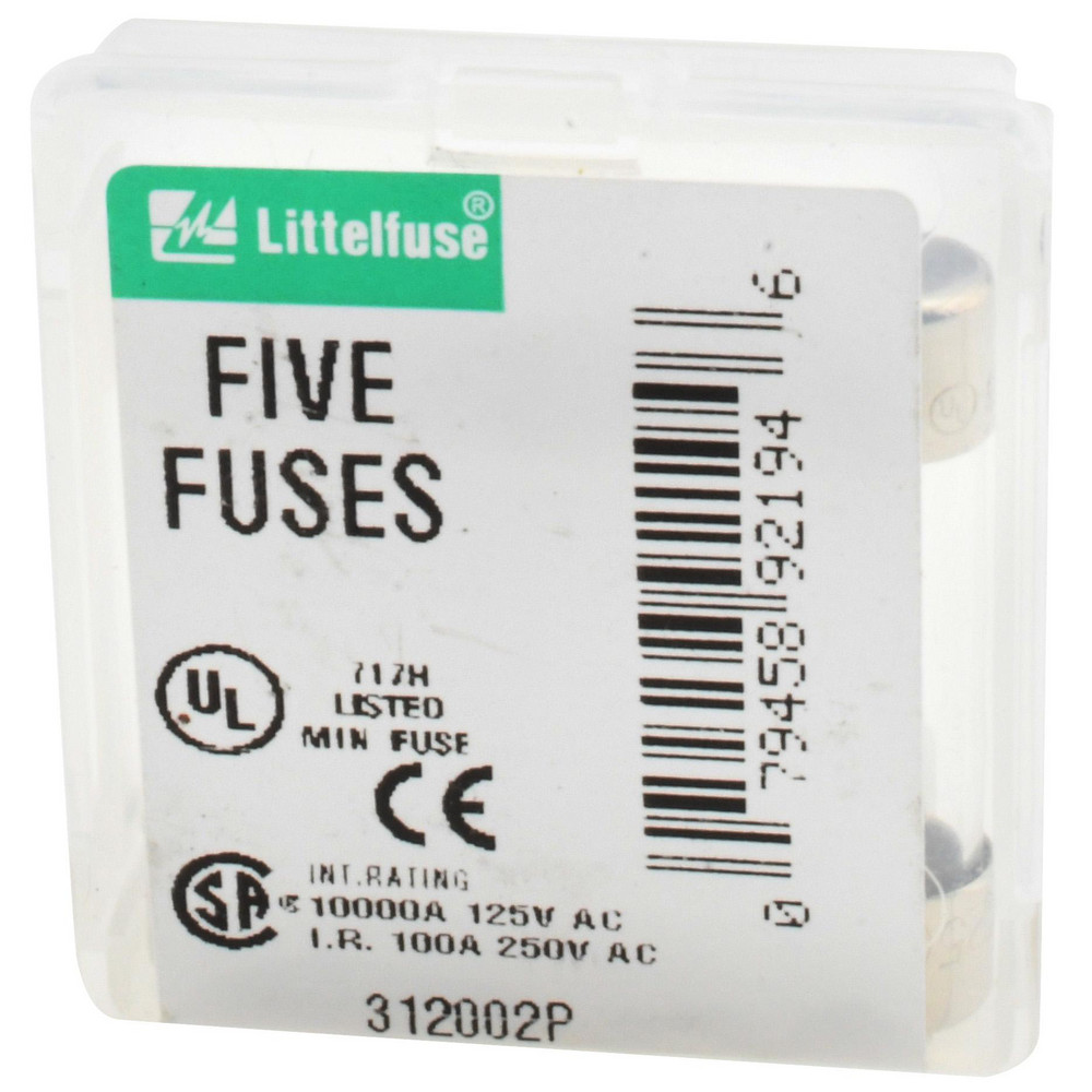Value Collection Mini Fuse: Fast-Acting, 250 V, 2.00 A - BD-KP4556
